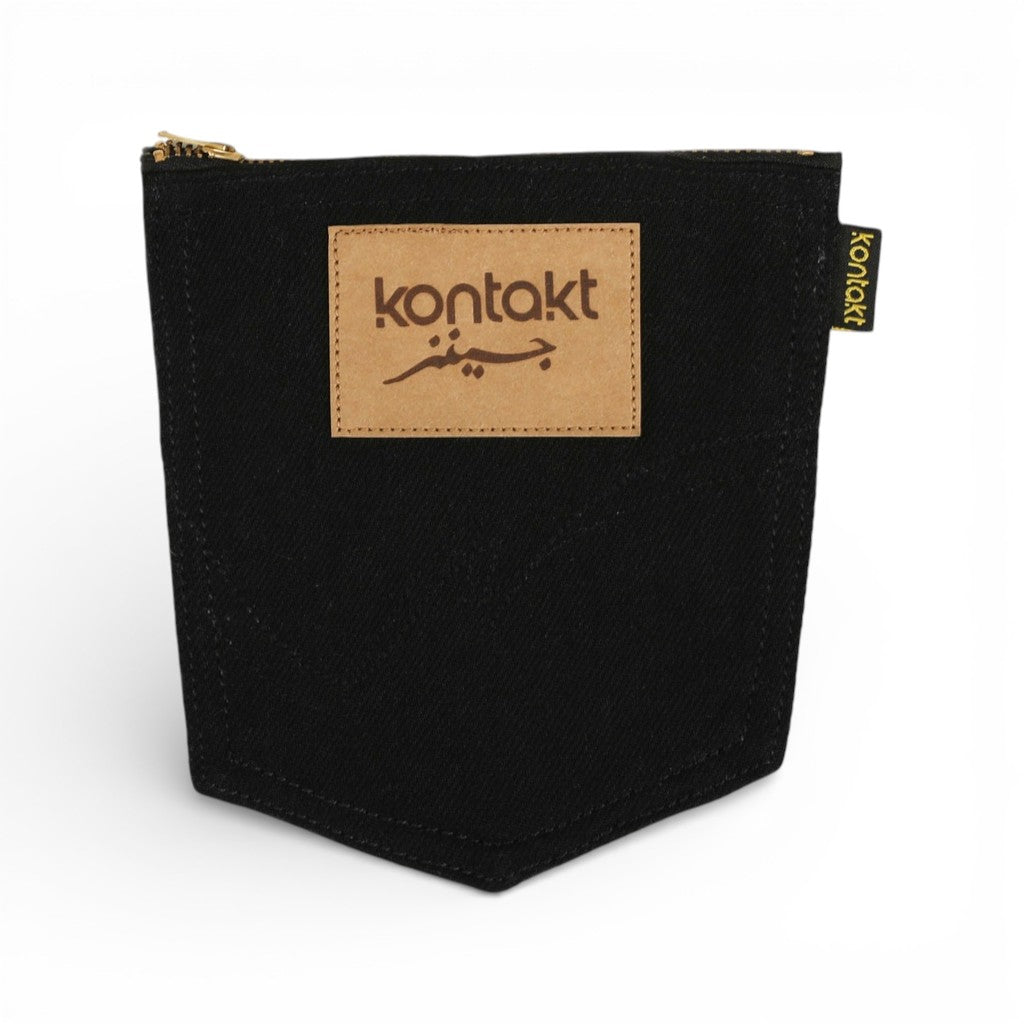 Porte Monnaie en denim