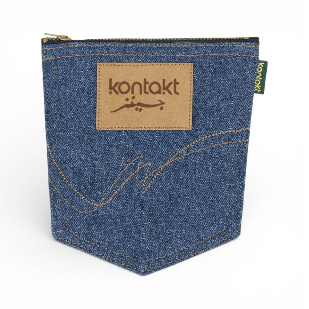 Porte Monnaie en denim