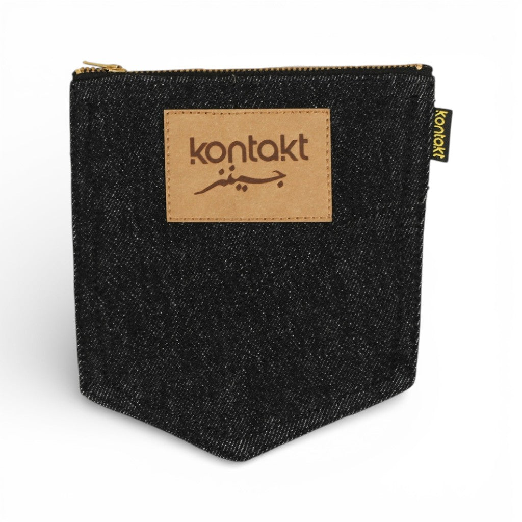 Porte Monnaie en denim