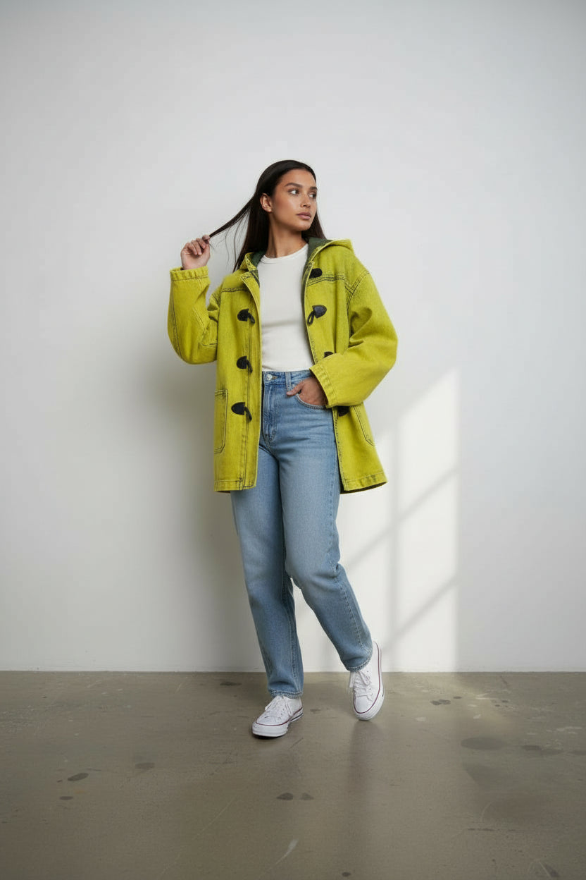 Kachabya unisexe en jeans Acid Wash & Over Dye