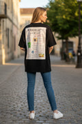 T-shirt oversized unisexe adulte manches courtes - 4.0 جريدة