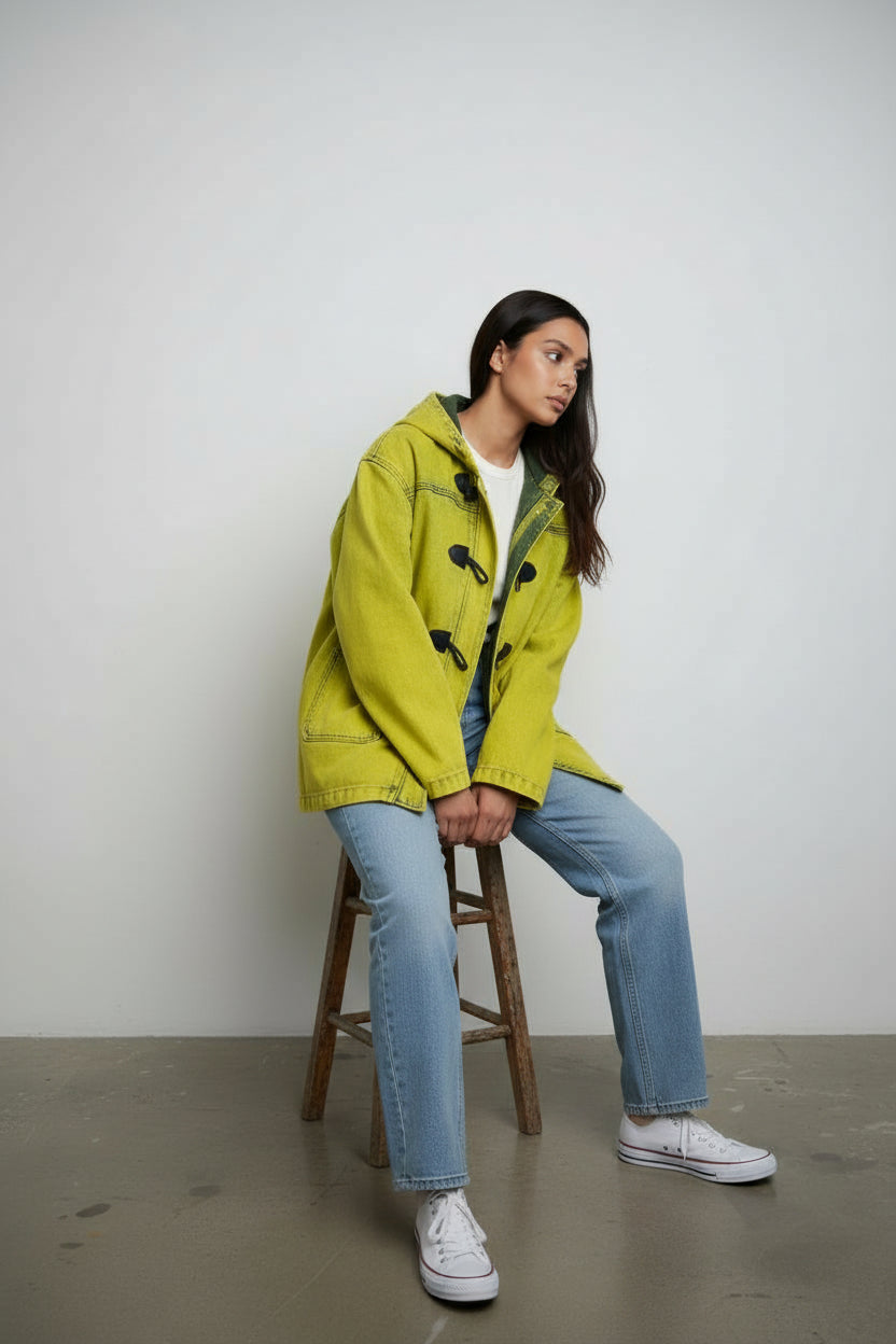 Kachabya unisexe en jeans Acid Wash & Over Dye