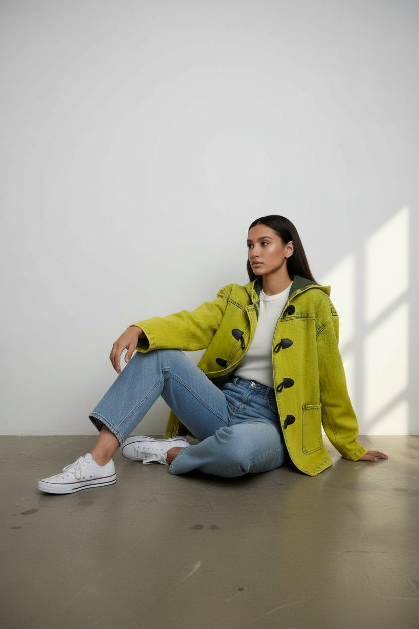 Kachabya unisexe en jeans Acid Wash & Over Dye