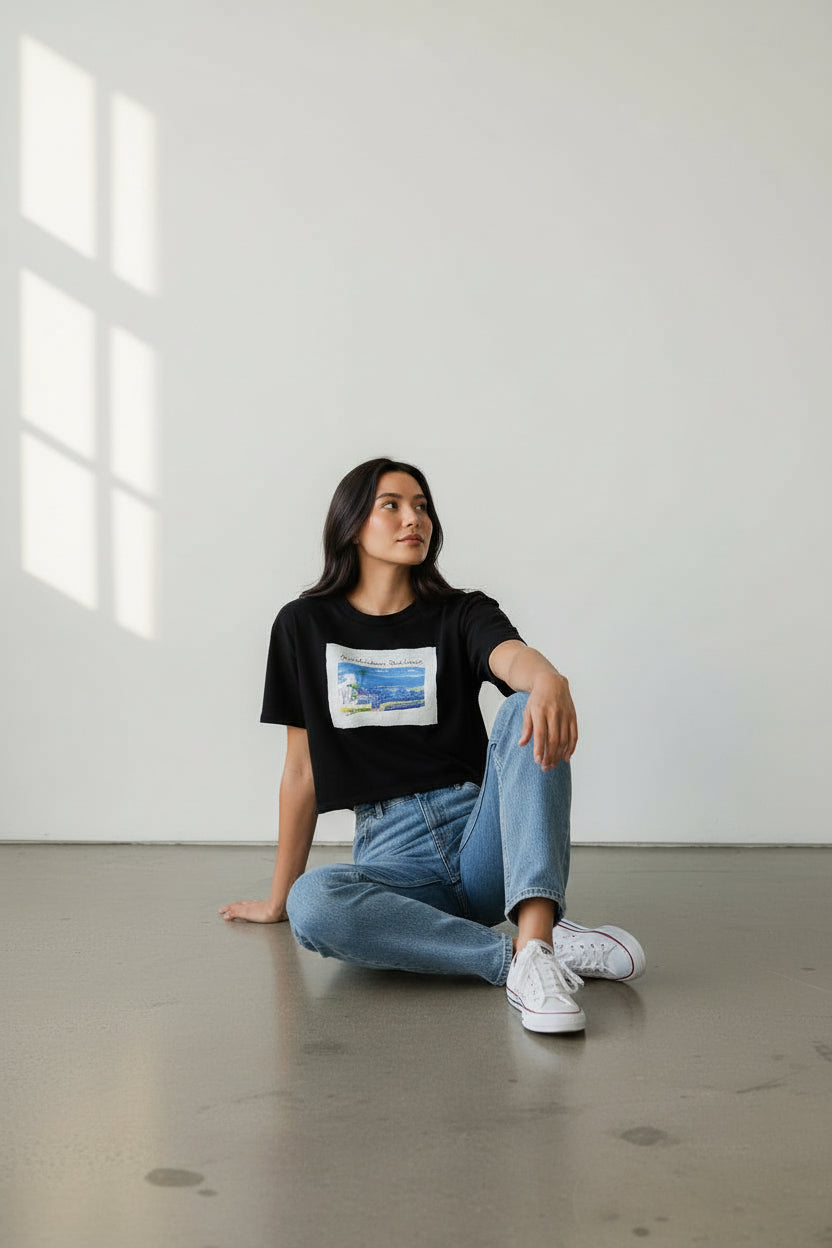 Sweat sur taille manches courtes avec boutons pression - This is Tunisia